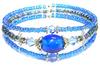 Click to open large Foils & Swaros Memory Wire Cuff image